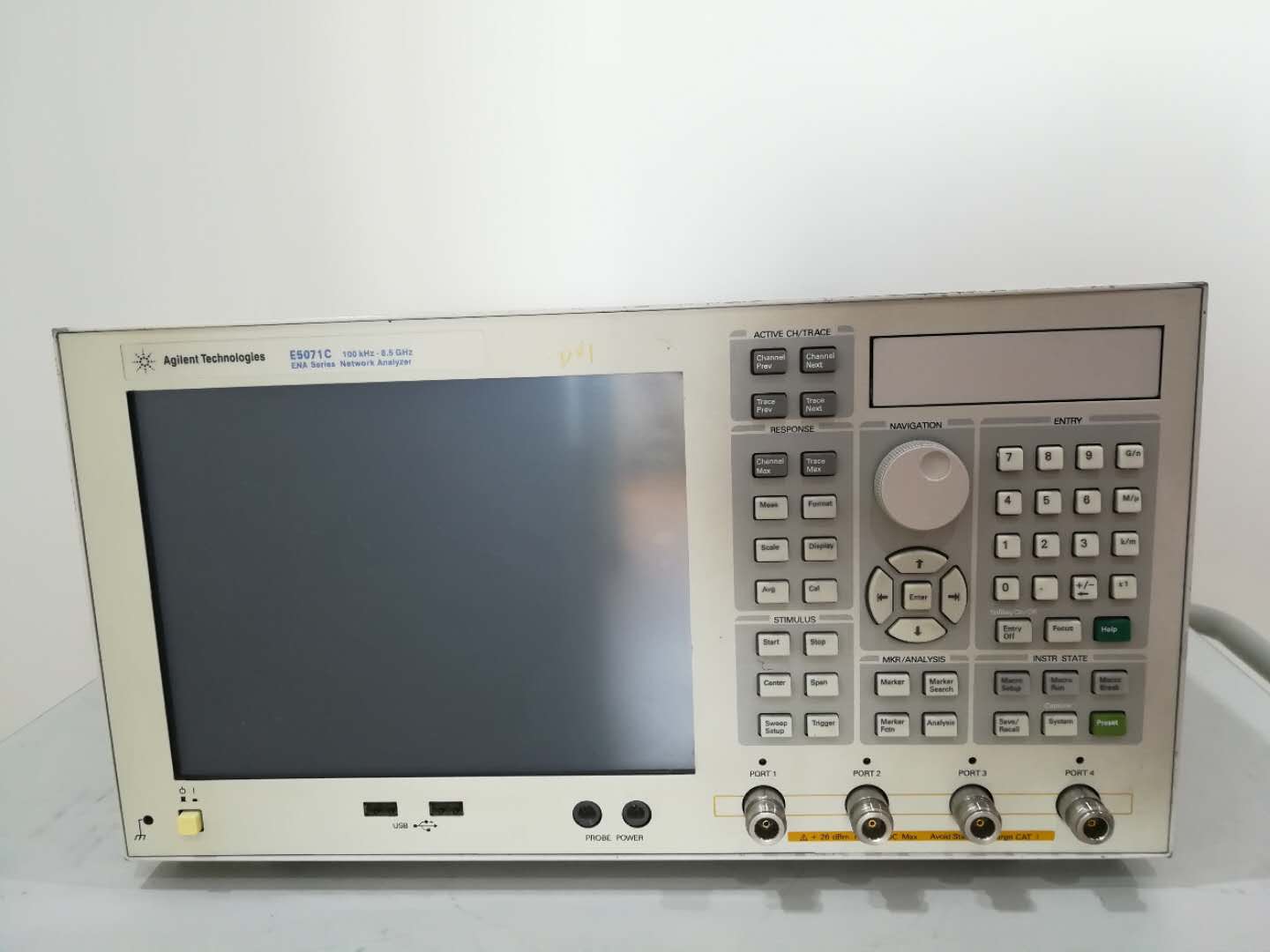 Agilent E5071C-485 矢量網絡分(fēn)析儀